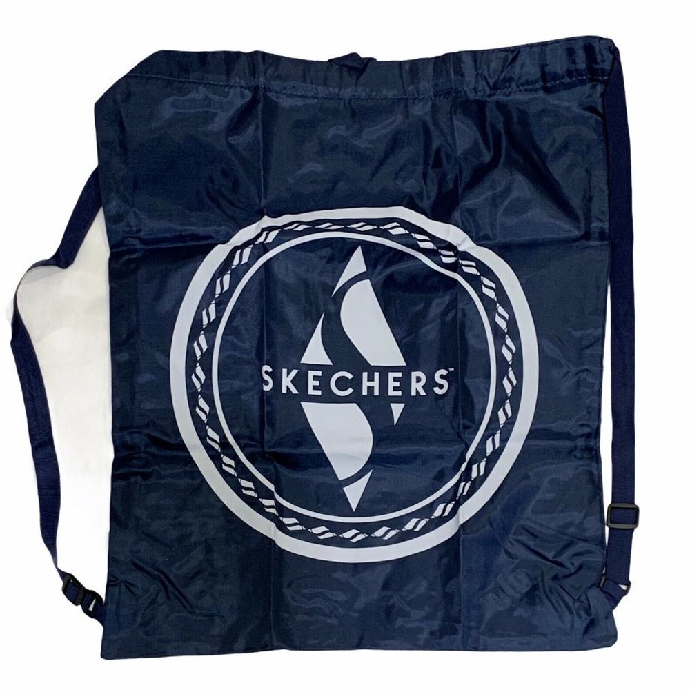 Bundle "3 x $20" Skechers Polyester Drawstring Bag Backpack Gym Bag - Picture 3 of 4